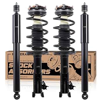 Amazon.com: KUIPERAUTO Front + Rear Complete Struts Coil